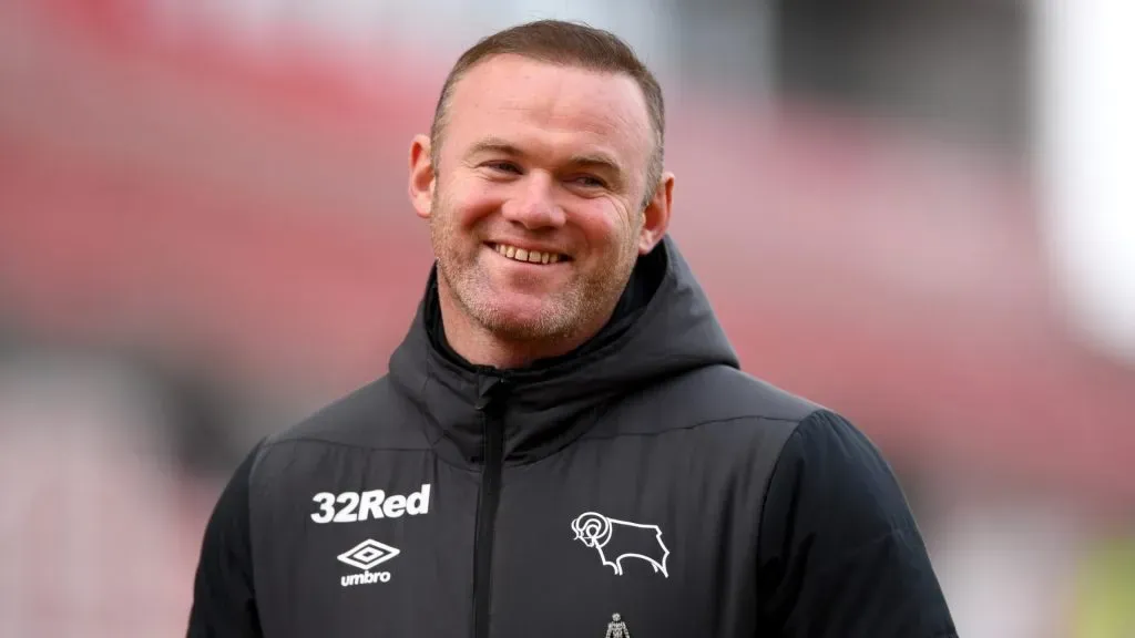 Wayne Rooney managing Derby County (Getty Images)