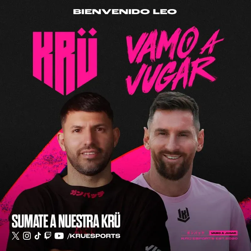 KRU Esports welcomes Lionel Messi as co-owner