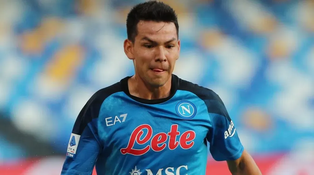 Lozano with Napoli (Getty Images)