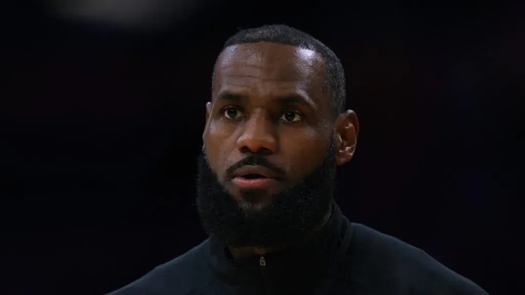 LeBron James would leave the Lakers to watch Bronny’s debut (Getty Images)