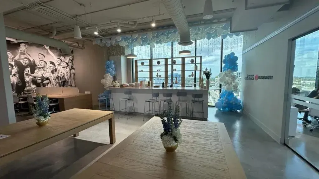 The spaces of the AFA offices in Miami are very big and comfortable