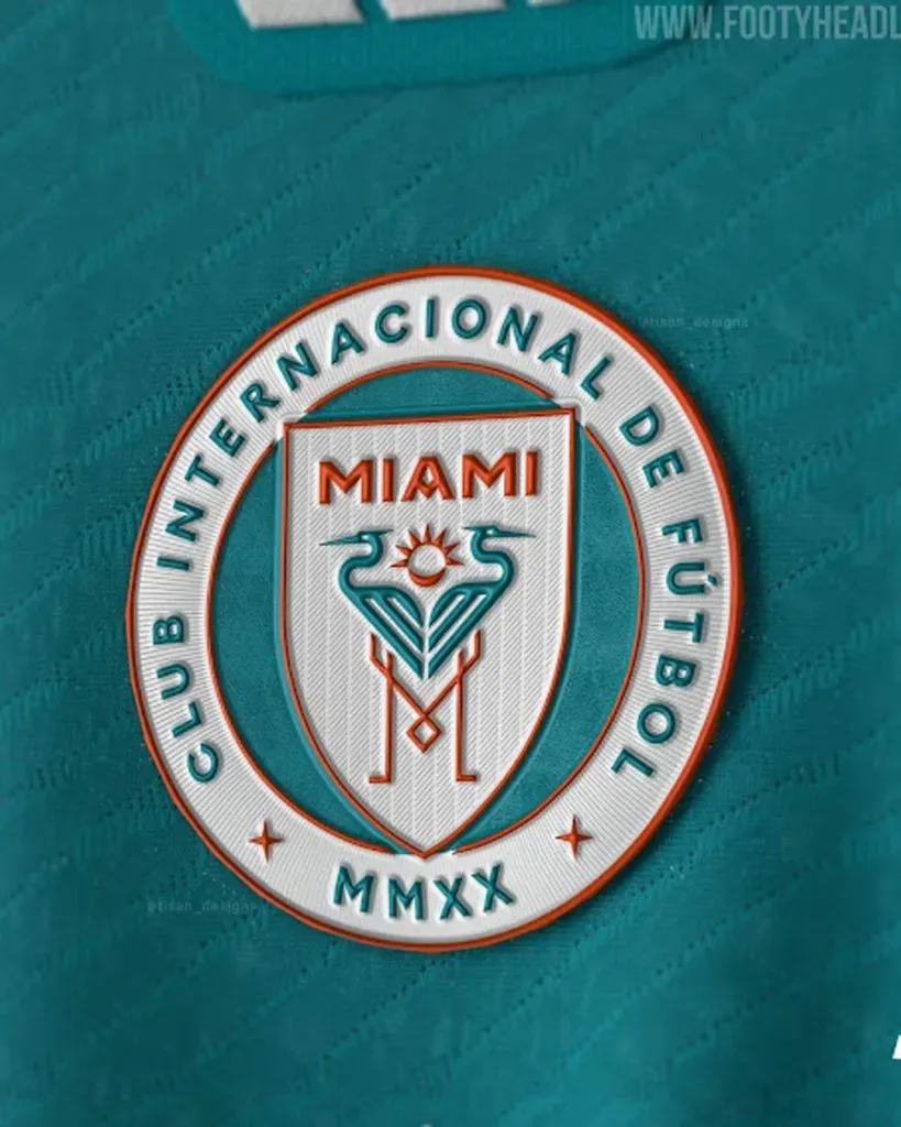 The badge of Lionel Messi’s possible jersey with Inter Miami (Footy Headlines)
