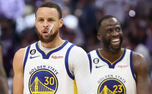 Stephen Curry and Draymond Green