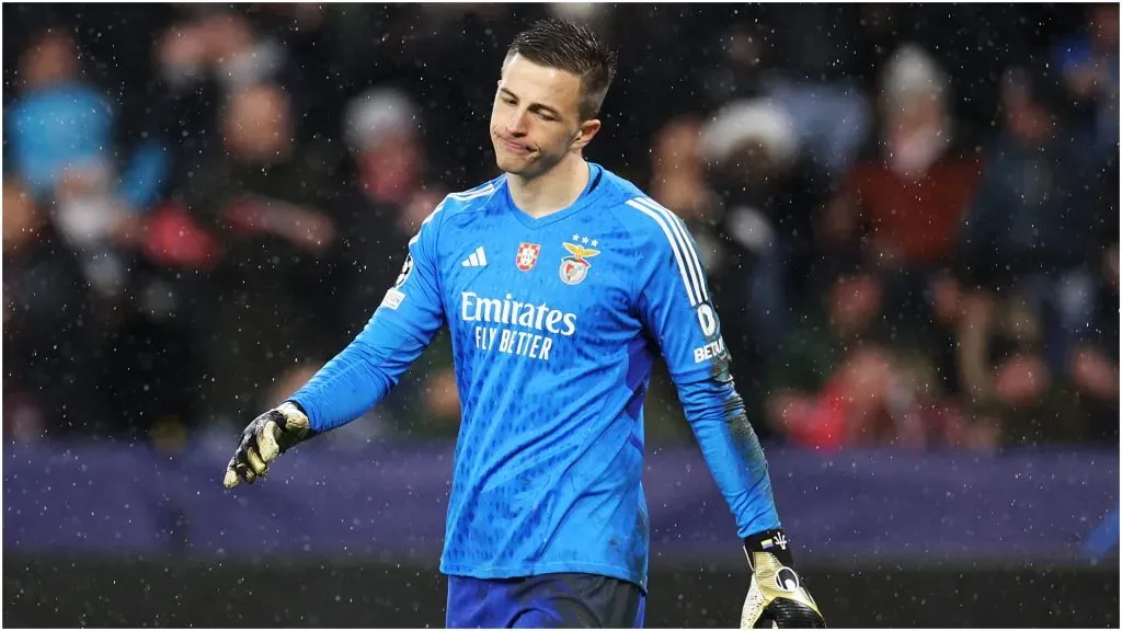 Anatoliy Trubin of SL Benfica ā Adam Pretty/Getty Images