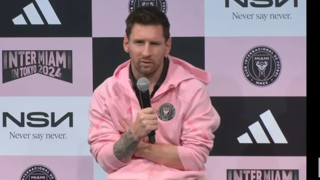 Lionel Messi in Japan