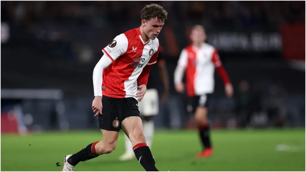Mats Wieffer of Feyenoord – Dean Mouhtaropoulos/Getty Images