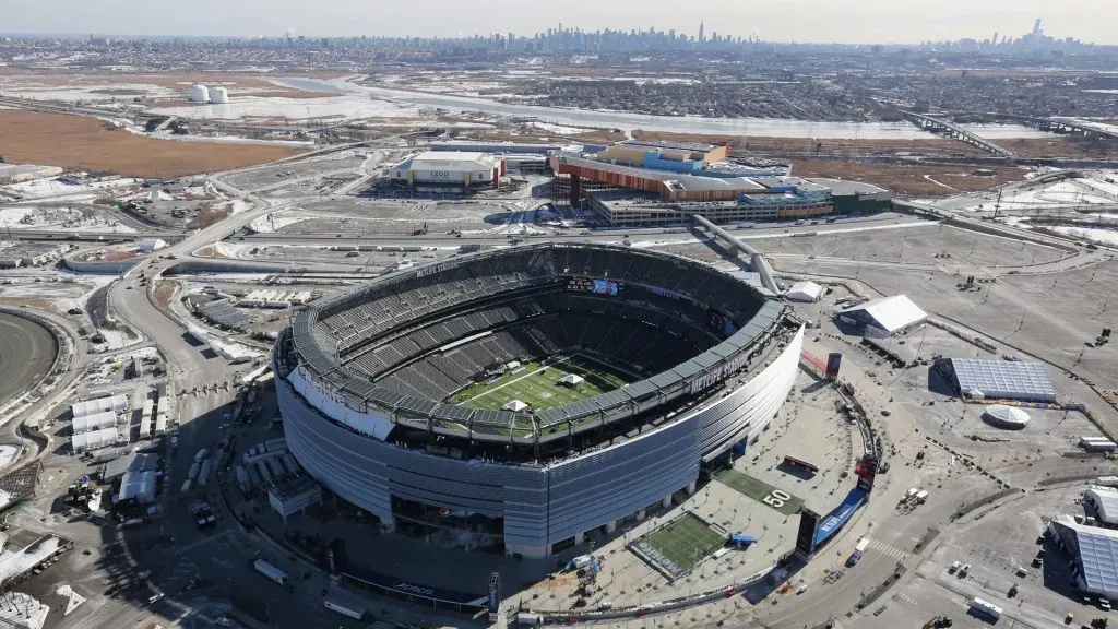 A general view of the MetLife Stadium.