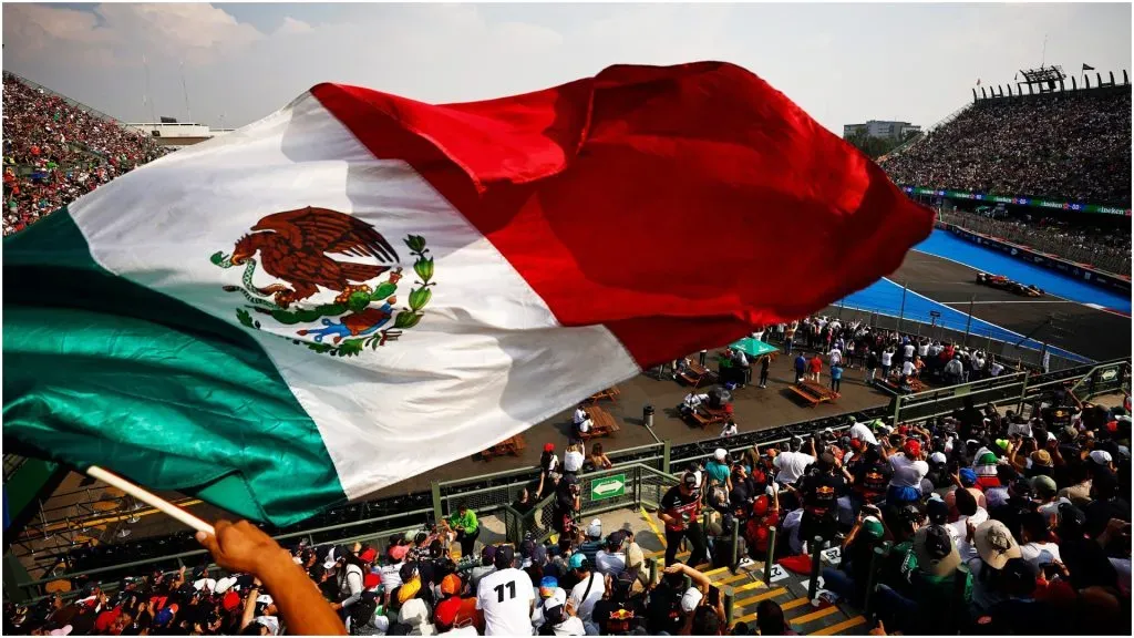Fan waving a Mexico flag â Chris Graythen/Getty Images