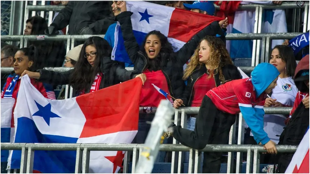 Panama’s fans with flags – Monika Majer/Getty Images