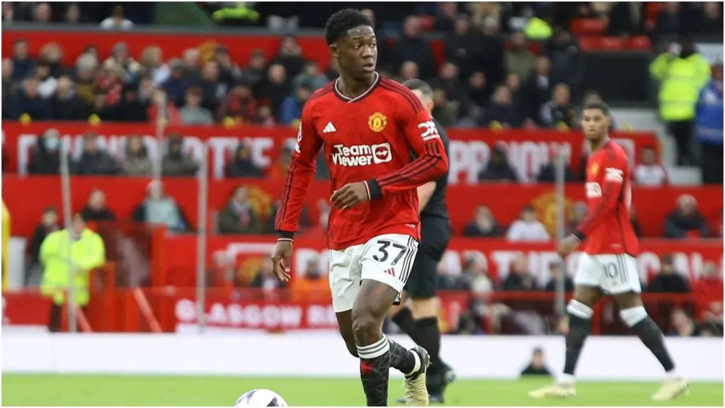Manchester United midfielder Kobbie Mainoo – IMAGO / Pro Sports Images