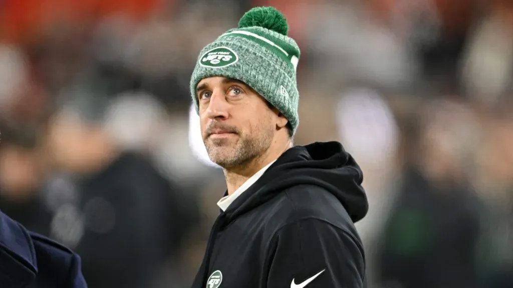 Aaron Rodgers, quarterback of the New York Jets