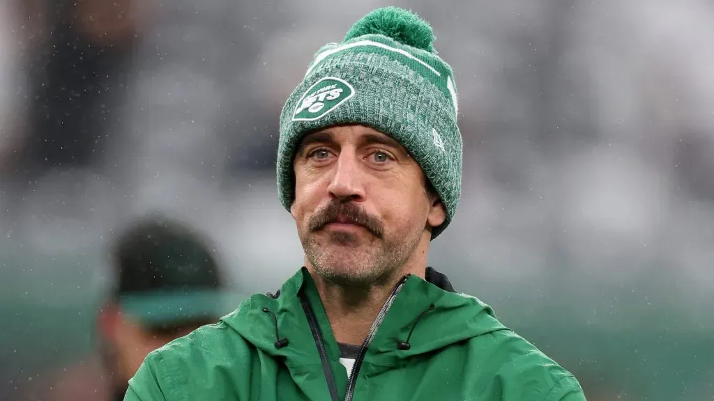 Aaron Rodgers, quarterback of the New York Jets