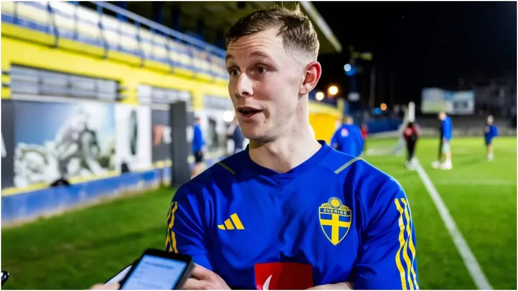 Emil Krafth of Sweden โ IMAGO / Bildbyran