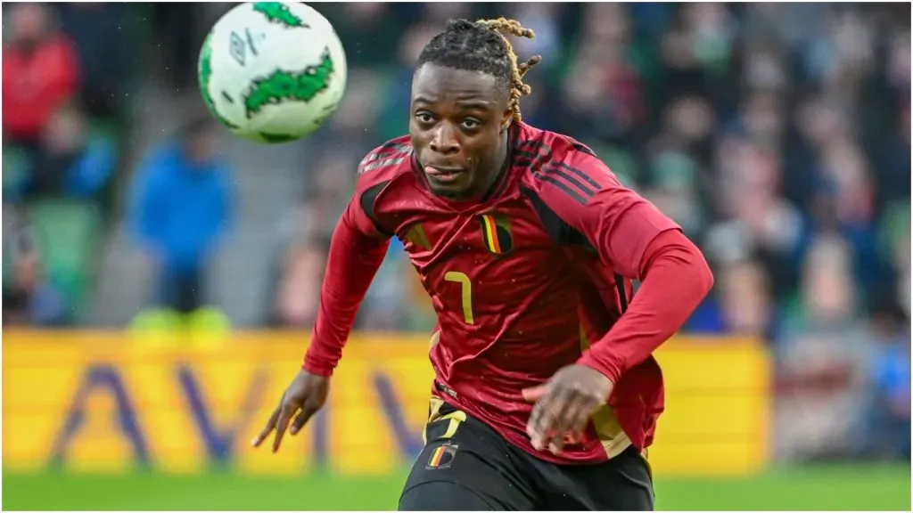 Doku Jeremy forward of Belgium ā IMAGO / Photo News