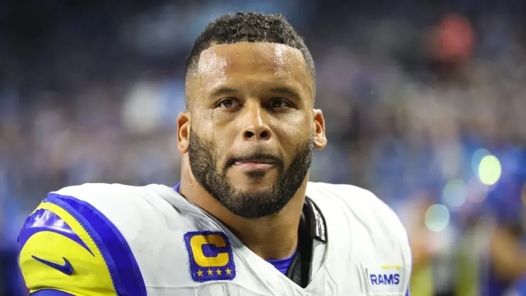 Aaron Donald, former defensive end of the Los Angeles Rams