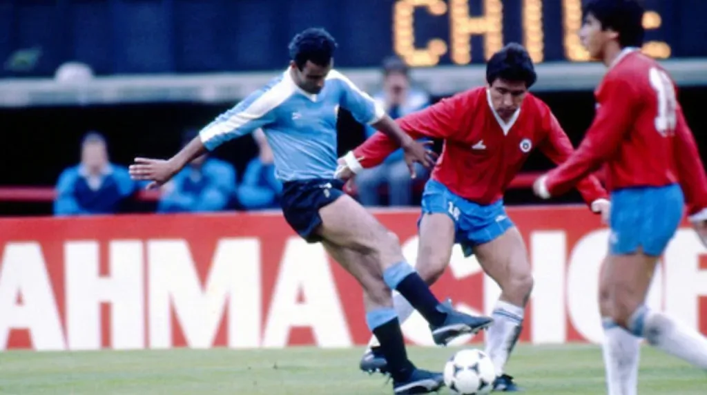 Chile and Uruguay in the 1987 Copa America