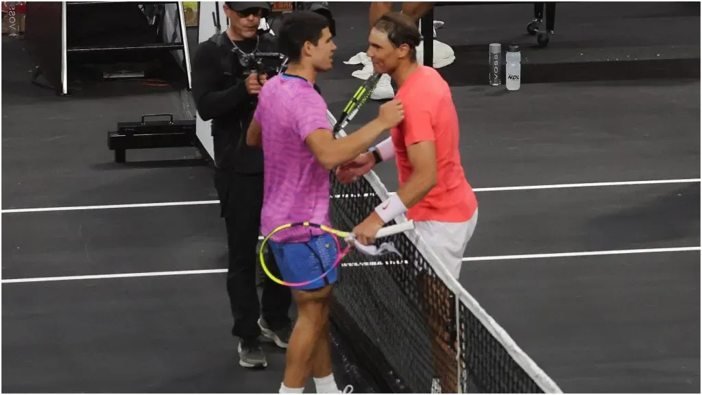 Carlos Alcaraz (L) vs Rafael Nadal (R) – IMAGO / PanoramiC