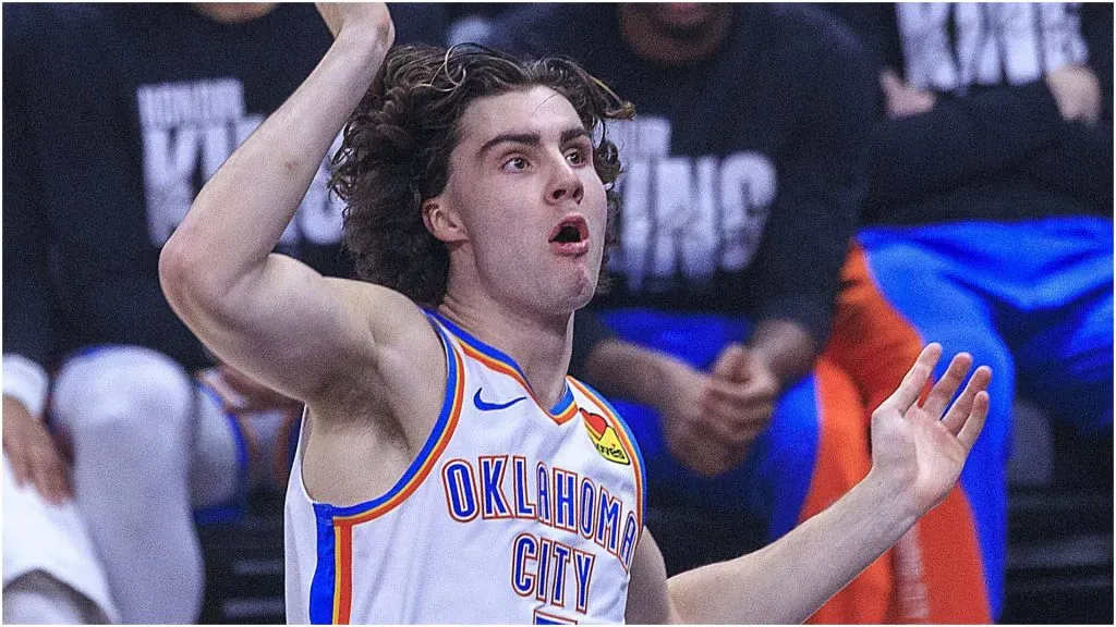 Josh Giddey of the Oklahoma City Thunder –