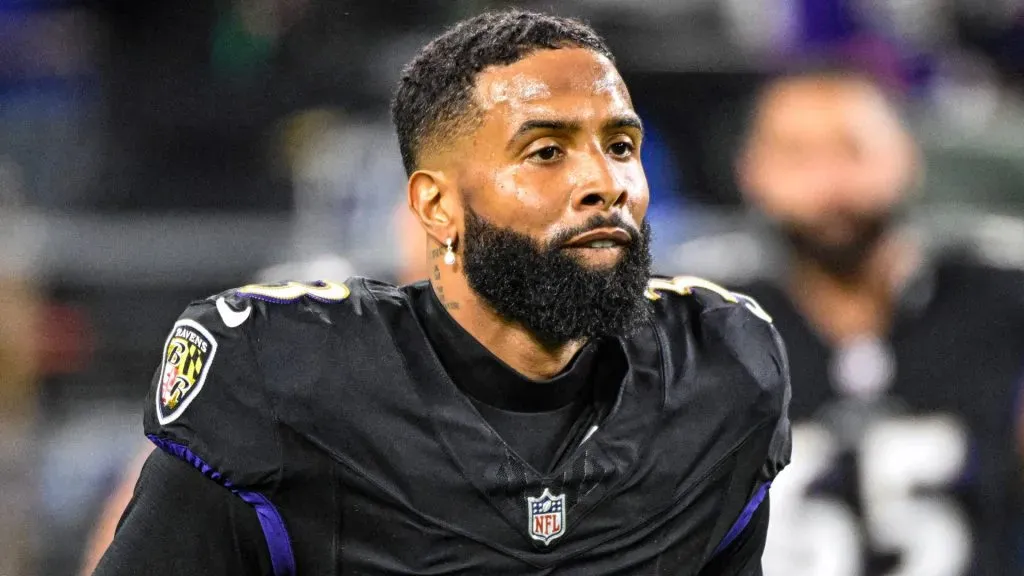 Odell Beckham Jr, former wide receiver of the Baltimore Ravens