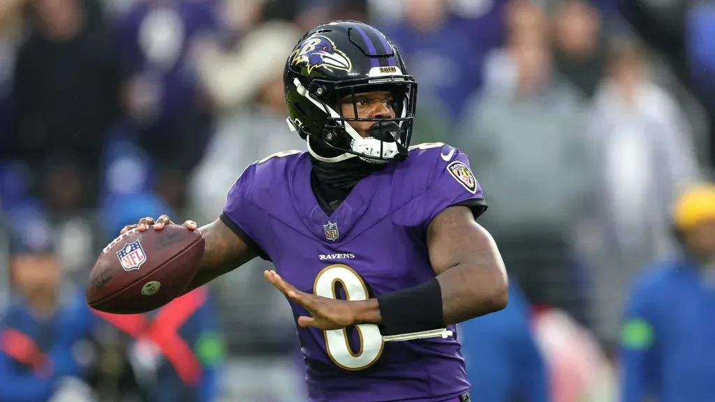 Lamar Jackson, quarterback of the Baltimore Ravens
