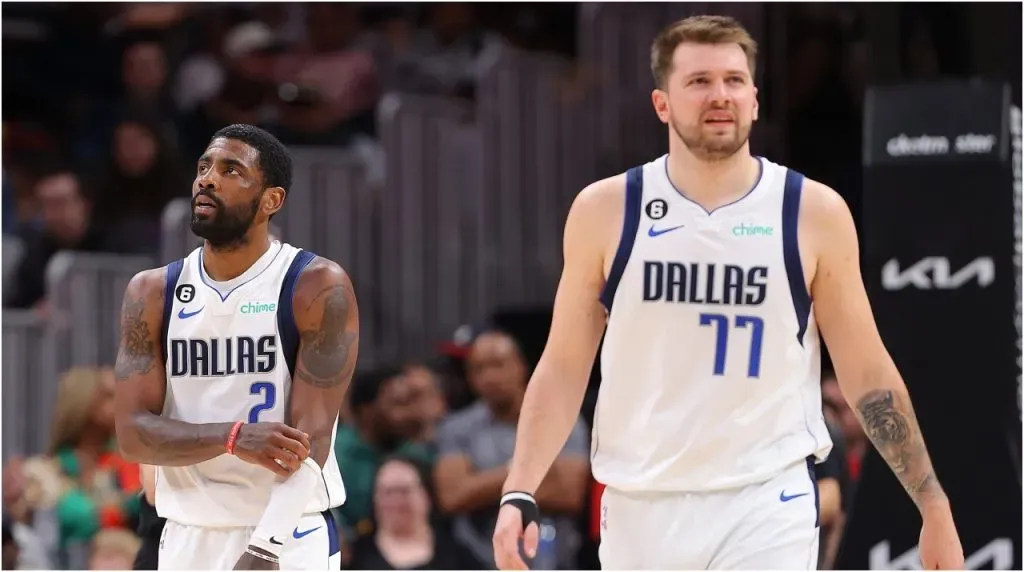 Kyrie Irving and Luka Doncic