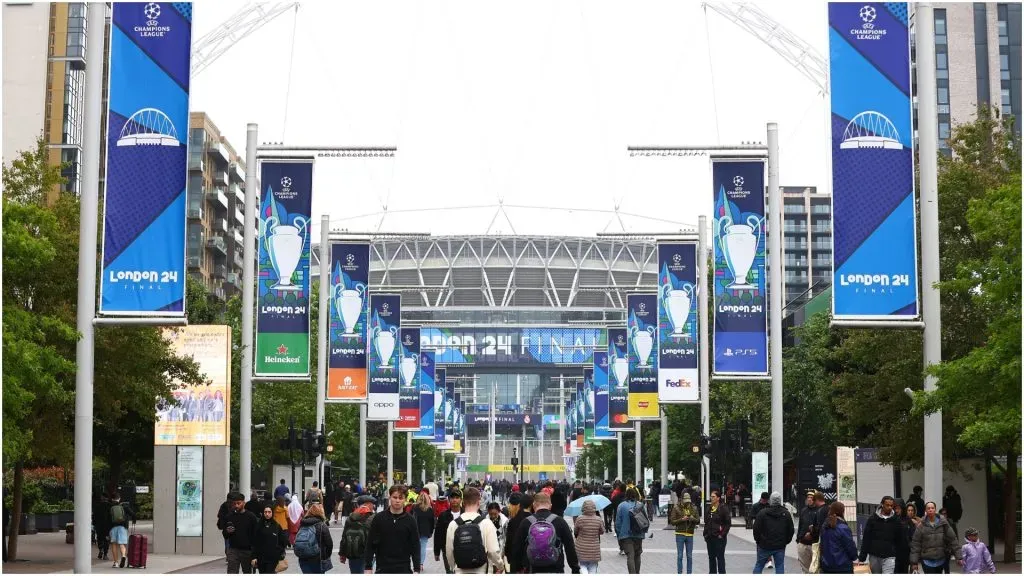 View of the stadium that will host the final â IMAGO / GEPA pictures