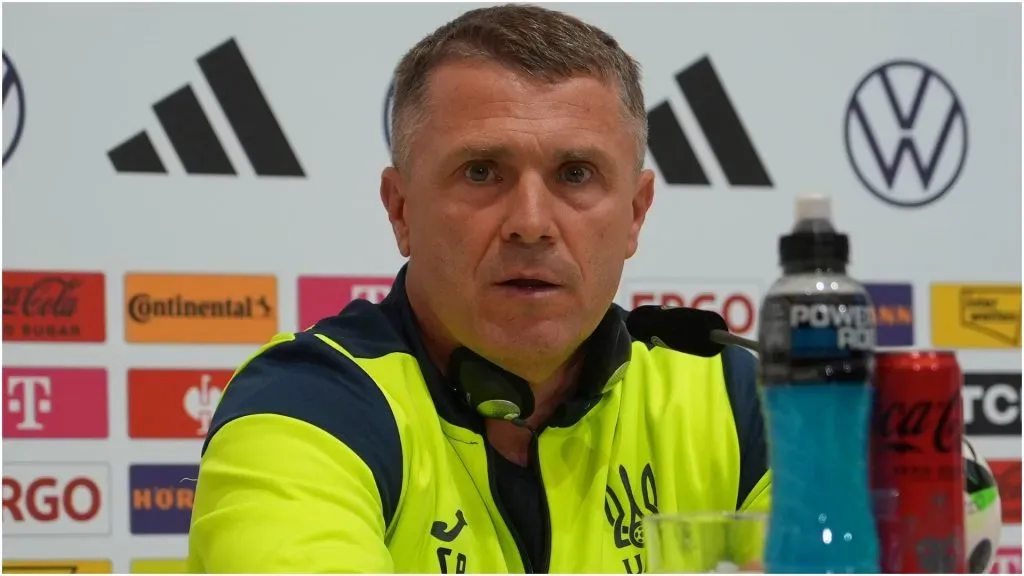 Trainer Segiy Rebrov (Ukraine) – IMAGO / Schüler