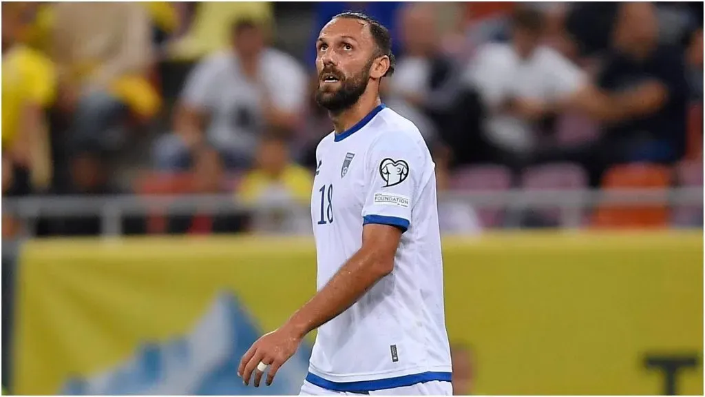 Vedat Muriqi of Kosovo ā IMAGO / NurPhoto