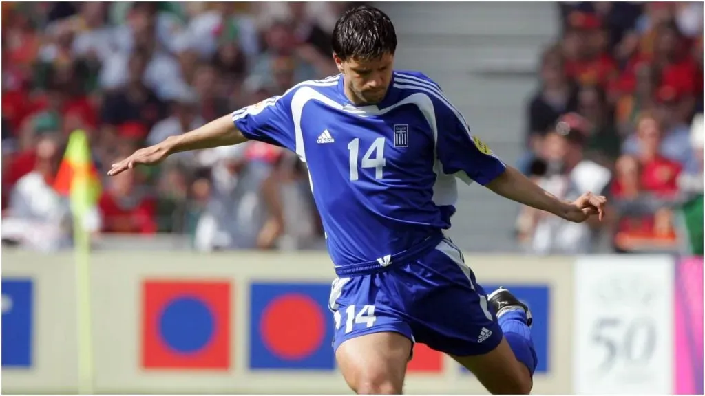 Panagiotis Fyssas, Euro champion with Greece in 2004 – IMAGO/MIS