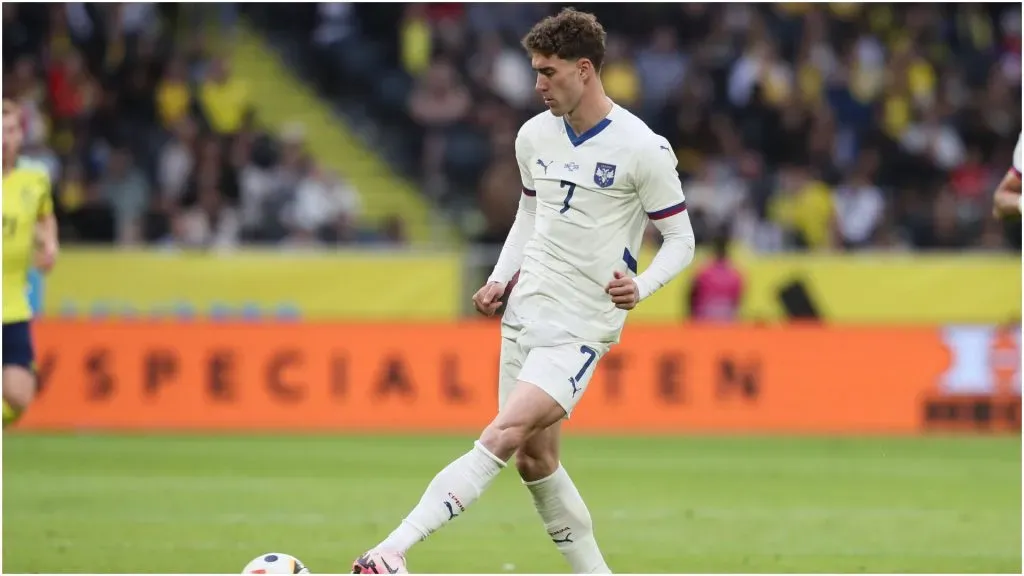 Dusan Vlahovic of Serbia ā IMAGO / MN Press Photo