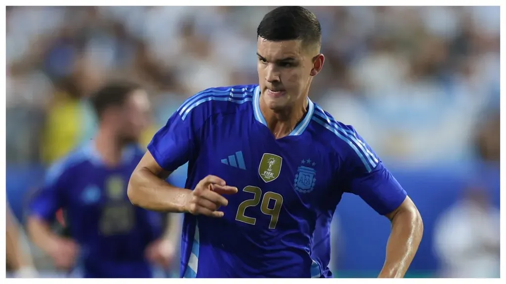 valentin carboni with Argentina