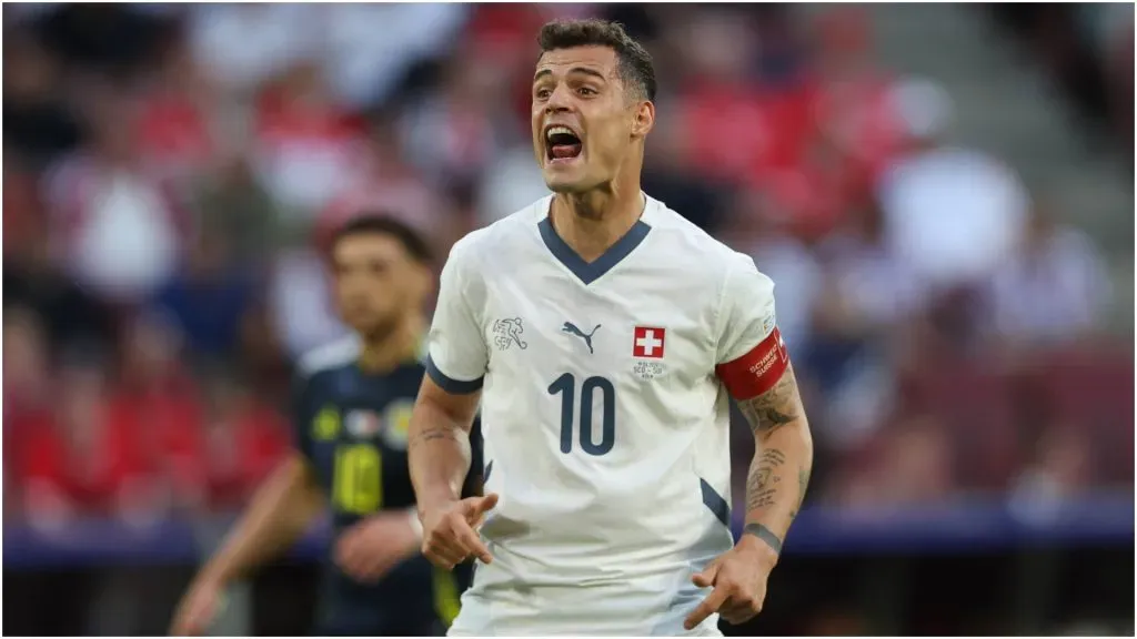 Granit Xhaka of Switzerland â IMAGO / SOPA Images
