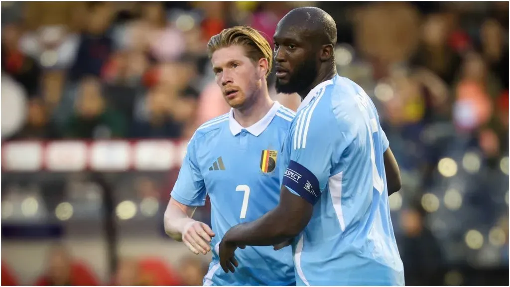 Kevin De Bruyne and Romelu Lukaku