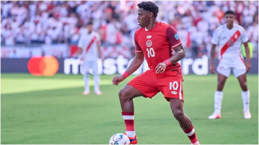 Jonathan David of Canada ā IMAGO / Agencia-MexSport