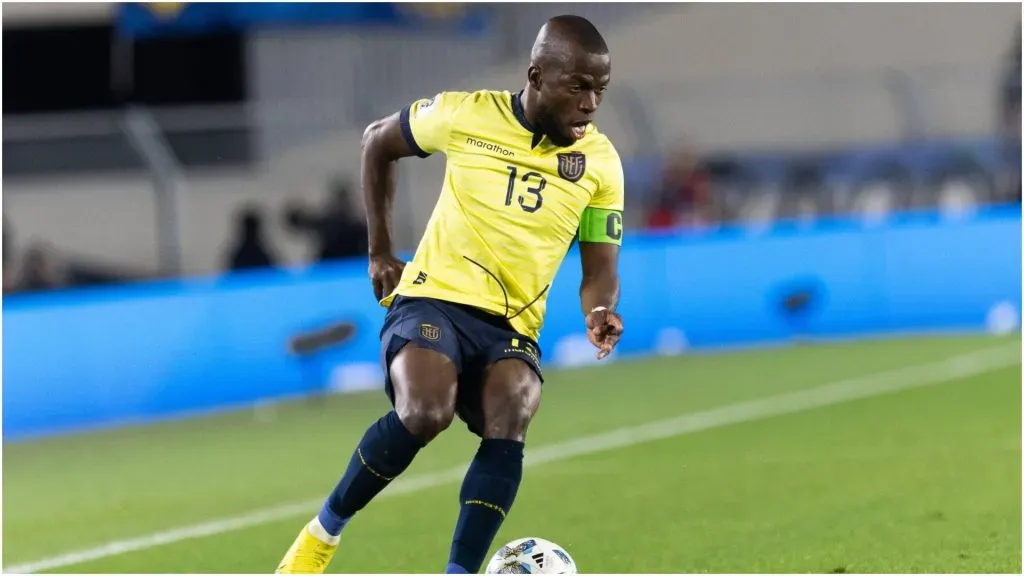Ecuadorâs Enner Valencia â IMAGO / NurPhoto