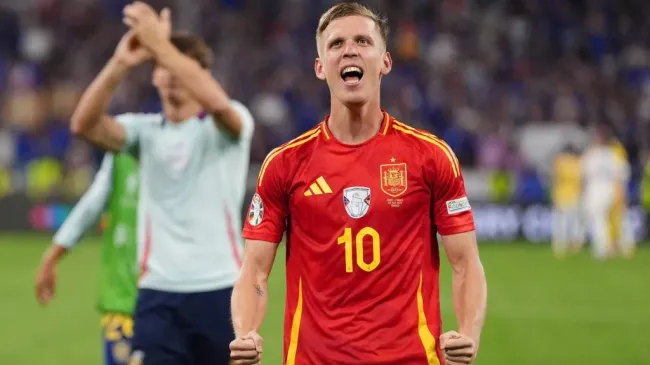 Dani Olmo of Spain â IMAGO / PA Images.