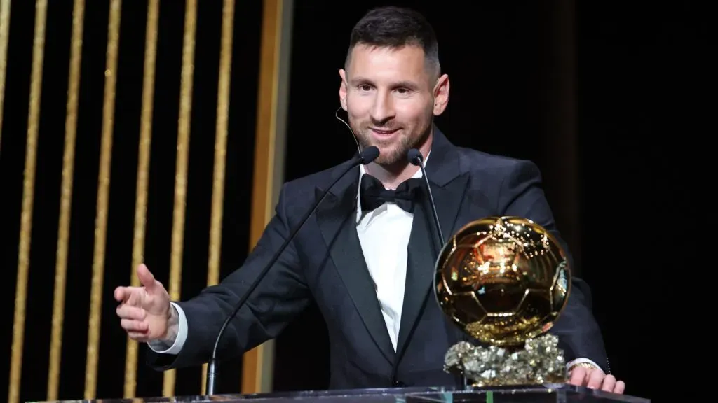 Lionel Messi attends the 67th Ballon DâOr Ceremony at Theatre Du Chatelet. Pascal Le Segretain/Getty Images