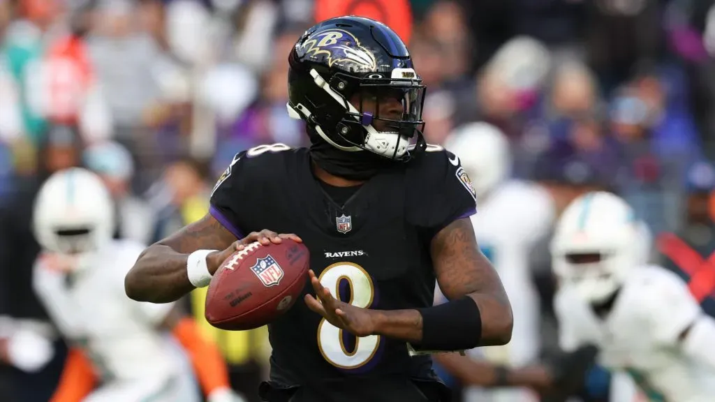 Lamar Jackson, quarterback of the Baltimore Ravens