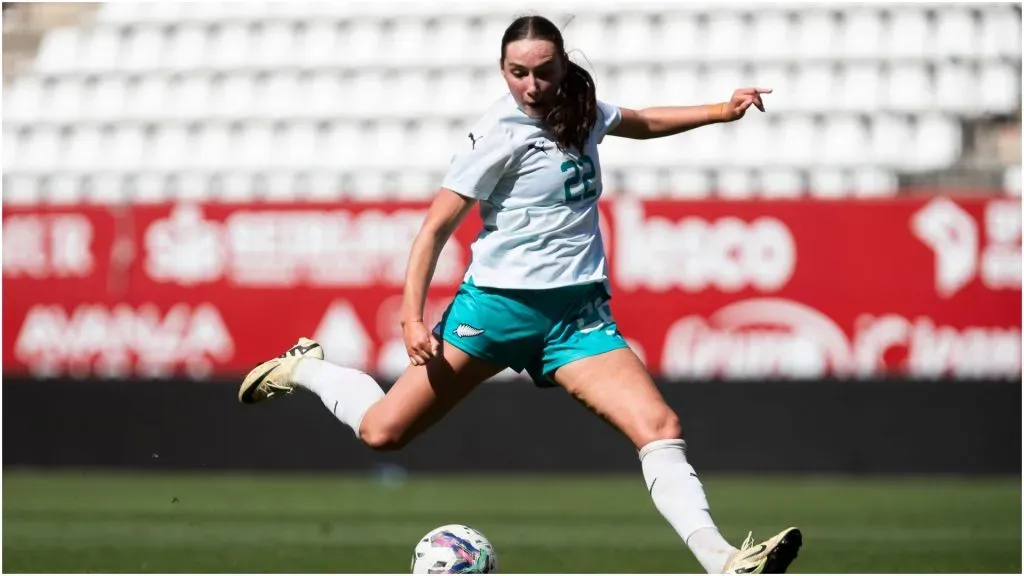 Milly Clegg of New Zealand โ IMAGO / Pascu Mendez