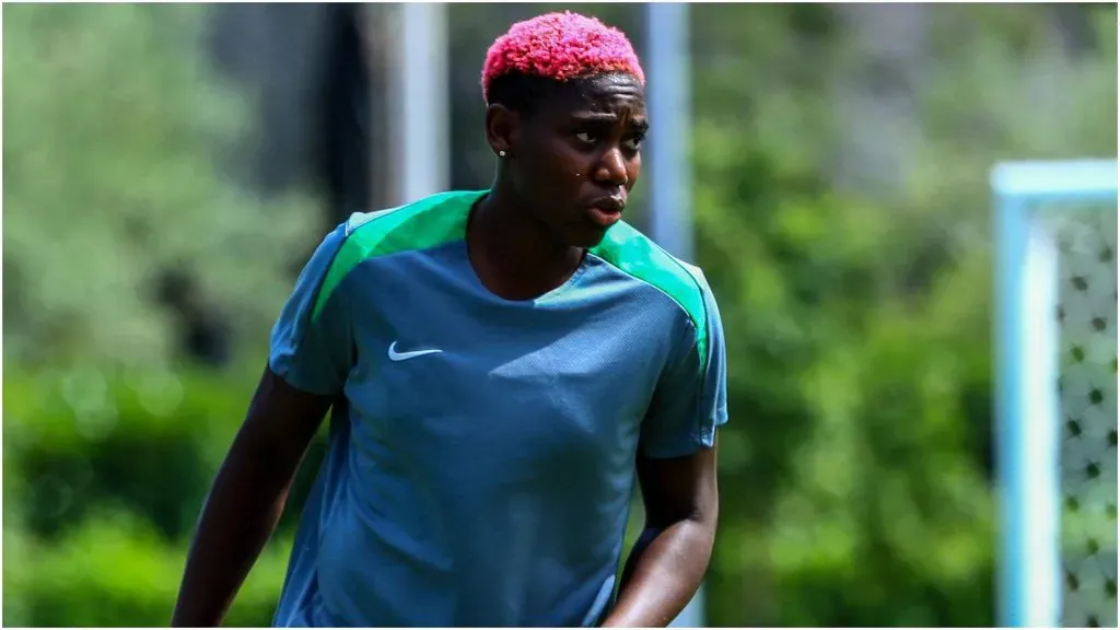 Oshoala of Nigeria β IMAGO / Shengolpixs
