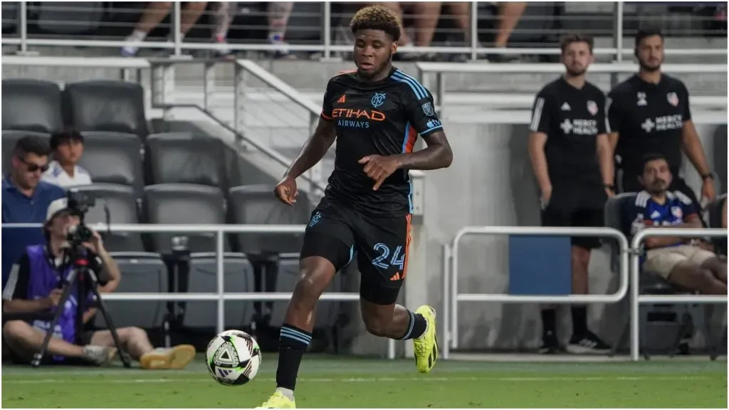 New York City FC defender Tayvon Gray ā IMAGO / NurPhoto