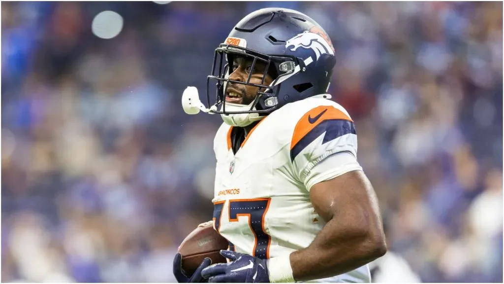Denver Broncos running back Audric Estime – IMAGO / ZUMA Press Wire