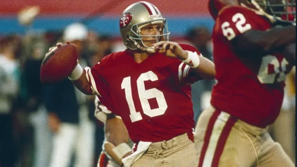 Montana leads a 49ers to victory (Getty Images)