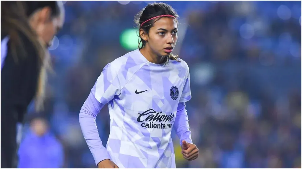 Angelique Saldivar of Mexico in a game with her current team, America – IMAGO / Agencia-MexSport