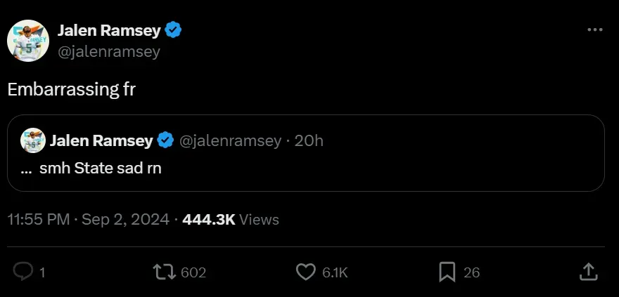 Jalen Ramsey Dolphins