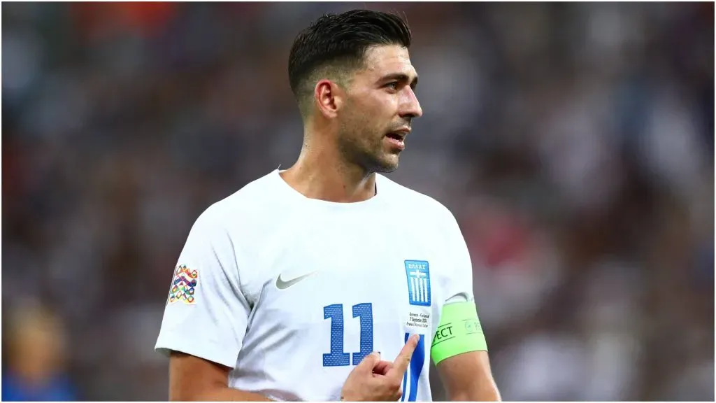 Greece player Tasos Bakasetas â IMAGO / One Inch Productions