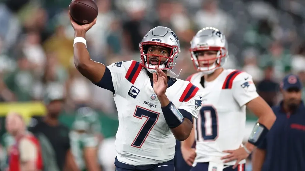NFL News: New England Patriots rookie Drake Maye sends strong message ... Jacoby Brissett NFL News: New England Patriots rookie Drake Maye sends strong message ...