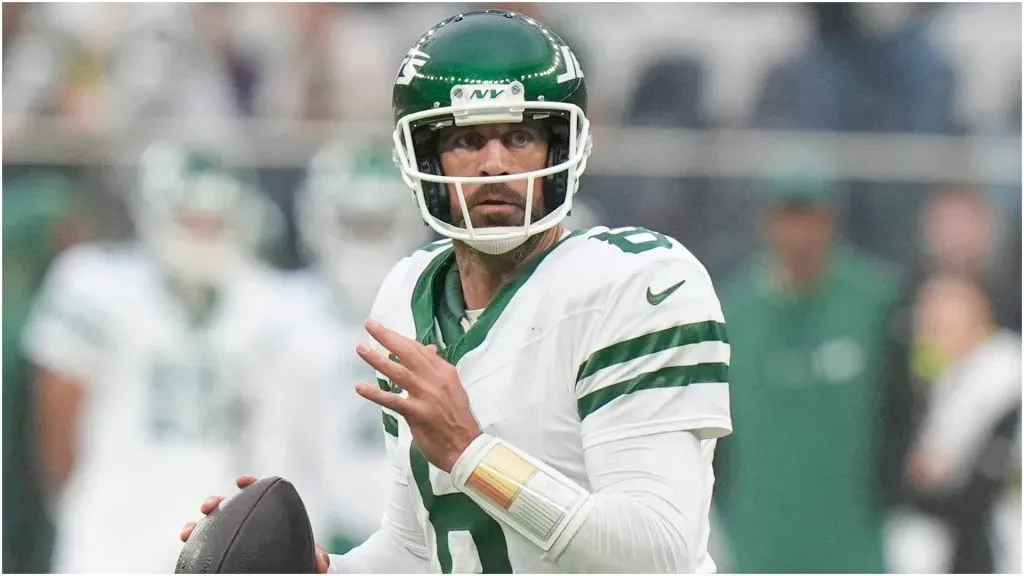 New York Jets quarterback Aaron Rodgers – IMAGO / Action Plus