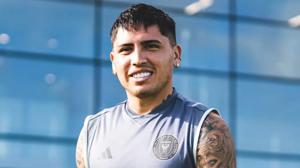 Facundo Farias is back training fully with Inter Miami