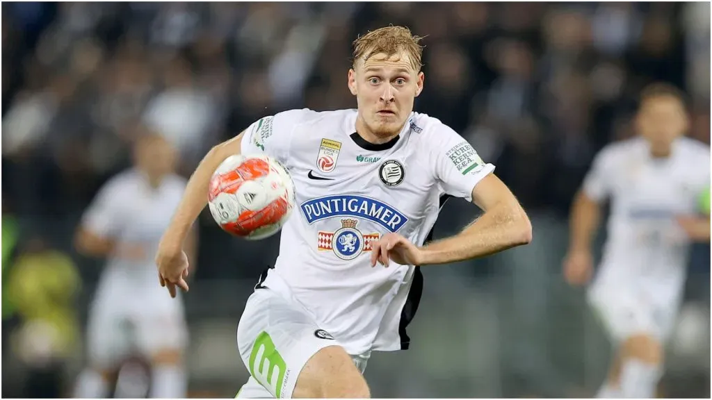 Niklas Geyrhofer du Sturm Graz – Photos IMAGO / GEPA